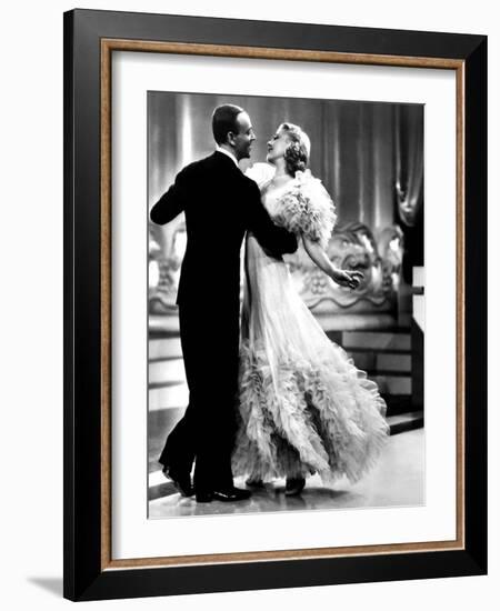 Swing Time, Fred Astaire, Ginger Rogers, 1936-null-Framed Photo