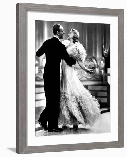 Swing Time, Fred Astaire, Ginger Rogers, 1936-null-Framed Photo