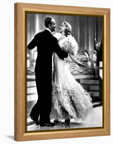 Swing Time, Fred Astaire, Ginger Rogers, 1936-null-Framed Stretched Canvas