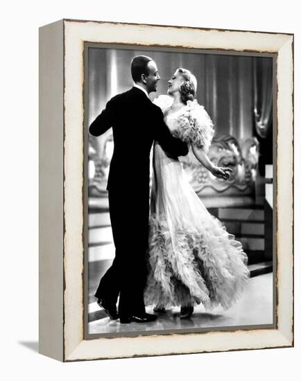 Swing Time, Fred Astaire, Ginger Rogers, 1936-null-Framed Stretched Canvas