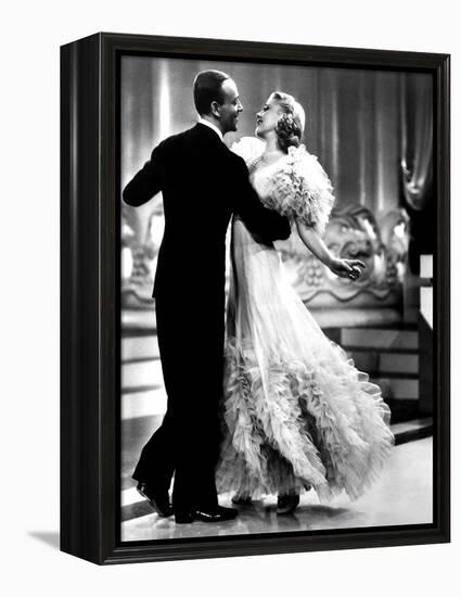 Swing Time, Fred Astaire, Ginger Rogers, 1936-null-Framed Stretched Canvas