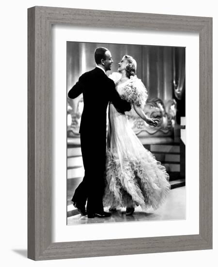 Swing Time, Fred Astaire, Ginger Rogers, 1936-null-Framed Photo