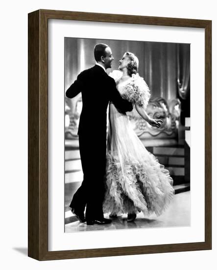 Swing Time, Fred Astaire, Ginger Rogers, 1936-null-Framed Photo