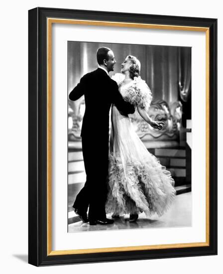 Swing Time, Fred Astaire, Ginger Rogers, 1936-null-Framed Photo