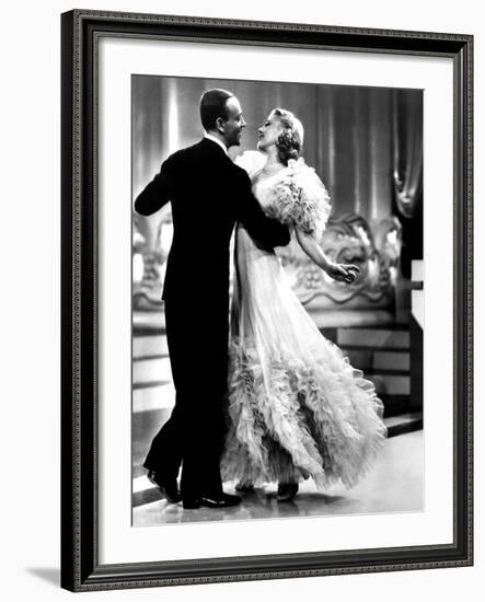 Swing Time, Fred Astaire, Ginger Rogers, 1936-null-Framed Photo