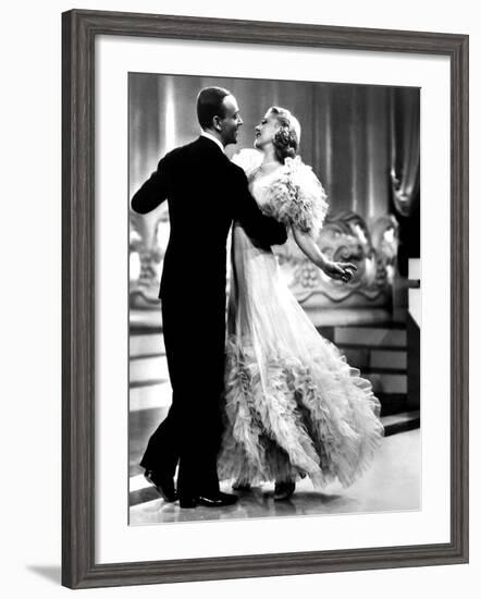 Swing Time, Fred Astaire, Ginger Rogers, 1936-null-Framed Photo