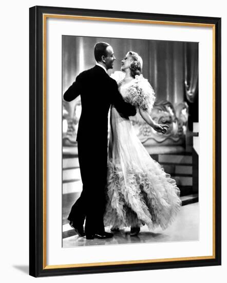 Swing Time, Fred Astaire, Ginger Rogers, 1936--Framed Photo