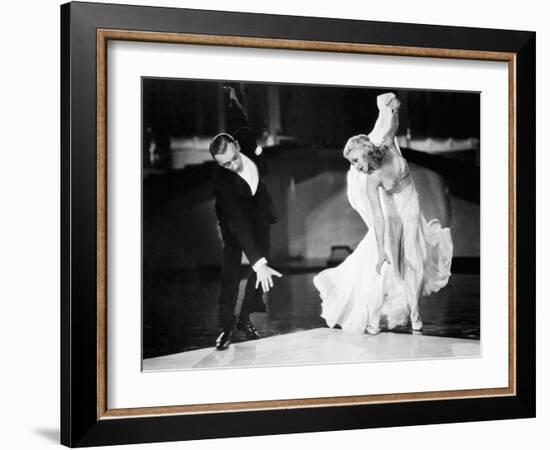 Swing Time, Fred Astaire, Ginger Rogers, 1936-null-Framed Photo