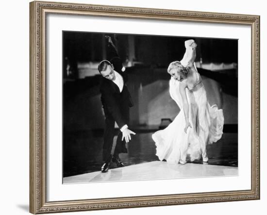 Swing Time, Fred Astaire, Ginger Rogers, 1936--Framed Photo