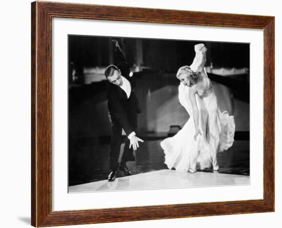 Swing Time, Fred Astaire, Ginger Rogers, 1936--Framed Photo