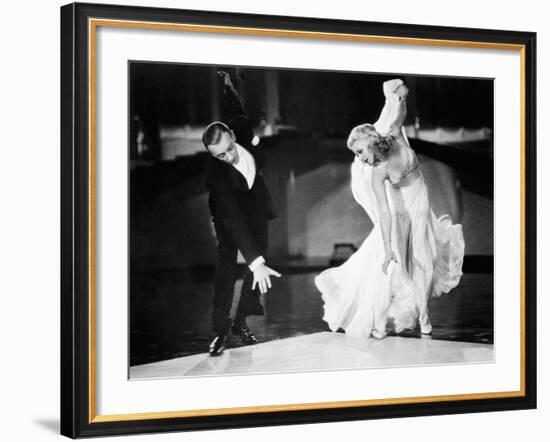 Swing Time, Fred Astaire, Ginger Rogers, 1936--Framed Photo