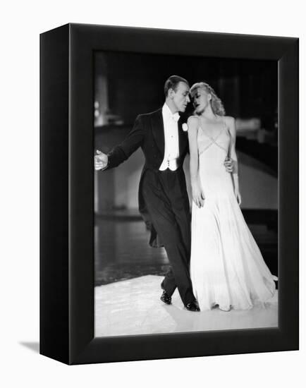 Swing Time, Fred Astaire, Ginger Rogers, 1936-null-Framed Stretched Canvas