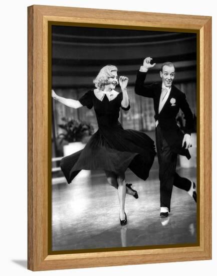 Swing Time, Ginger Rogers, Fred Astaire, 1936-null-Framed Stretched Canvas