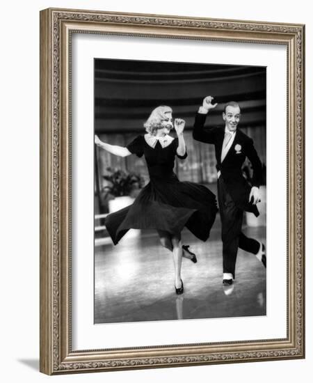 Swing Time, Ginger Rogers, Fred Astaire, 1936-null-Framed Photo