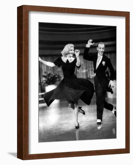 Swing Time, Ginger Rogers, Fred Astaire, 1936-null-Framed Photo