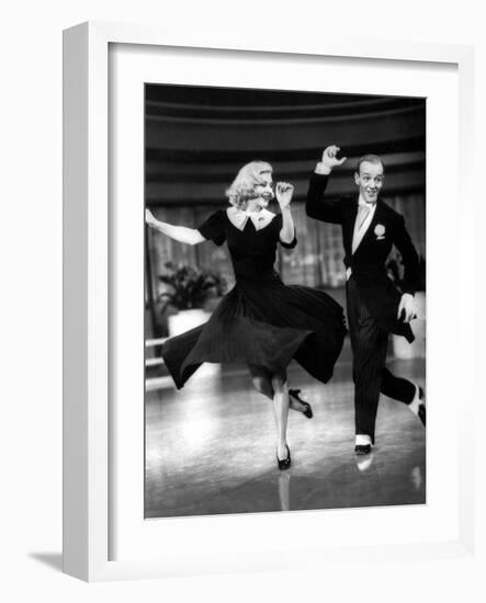 Swing Time, Ginger Rogers, Fred Astaire, 1936-null-Framed Photo