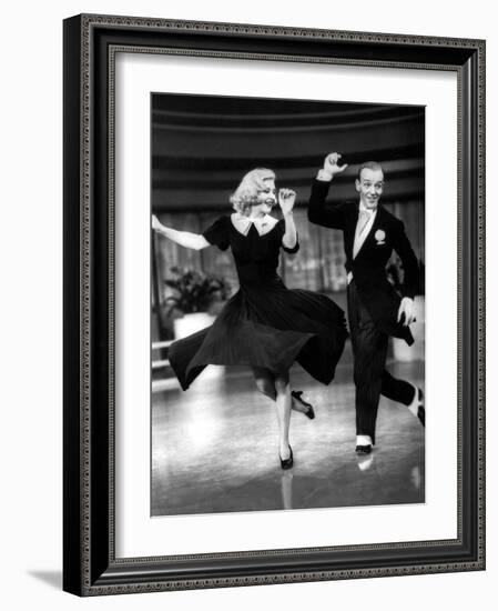 Swing Time, Ginger Rogers, Fred Astaire, 1936-null-Framed Photo