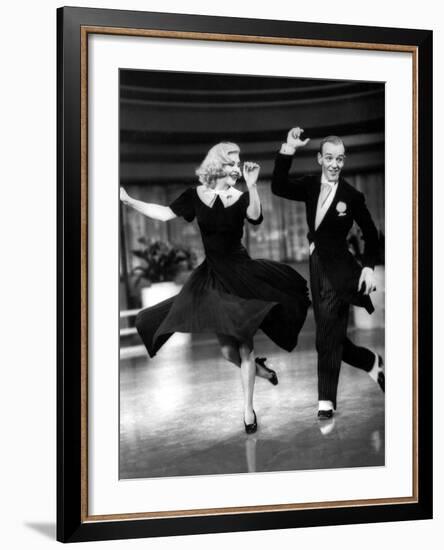 Swing Time, Ginger Rogers, Fred Astaire, 1936--Framed Photo