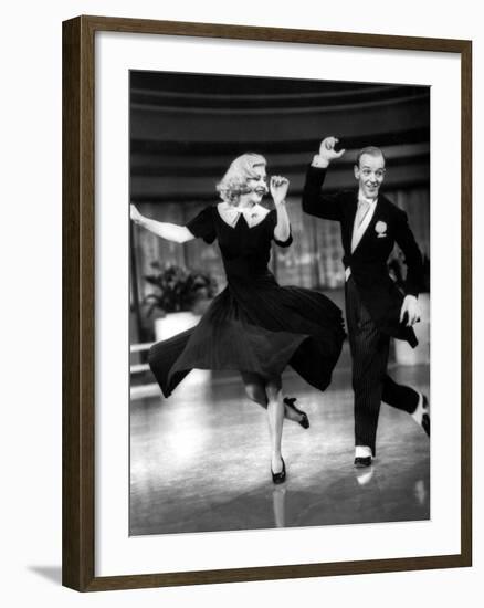Swing Time, Ginger Rogers, Fred Astaire, 1936--Framed Photo