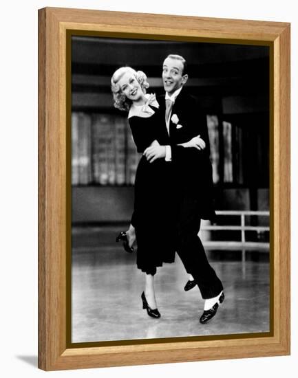 Swing Time, Ginger Rogers, Fred Astaire, 1936-null-Framed Stretched Canvas