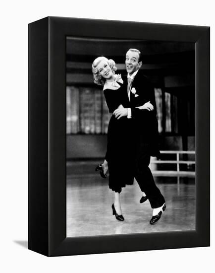 Swing Time, Ginger Rogers, Fred Astaire, 1936-null-Framed Stretched Canvas