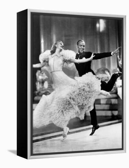 Swing Time, Ginger Rogers, Fred Astaire, 1936-null-Framed Stretched Canvas