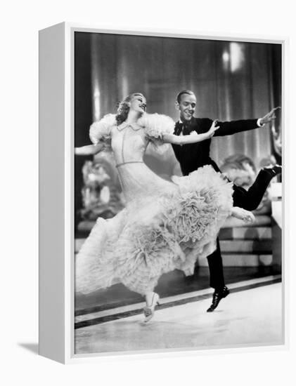 Swing Time, Ginger Rogers, Fred Astaire, 1936-null-Framed Stretched Canvas