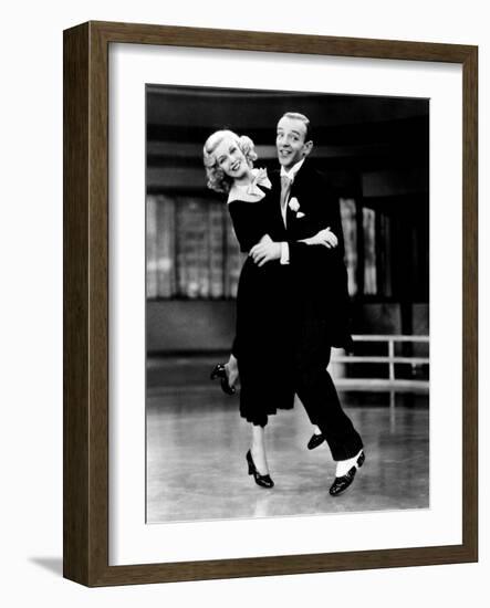 Swing Time, Ginger Rogers, Fred Astaire, 1936-null-Framed Photo