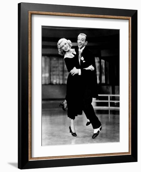 Swing Time, Ginger Rogers, Fred Astaire, 1936-null-Framed Photo