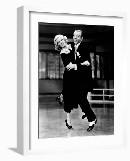Swing Time, Ginger Rogers, Fred Astaire, 1936-null-Framed Photo