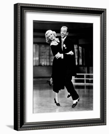 Swing Time, Ginger Rogers, Fred Astaire, 1936-null-Framed Photo