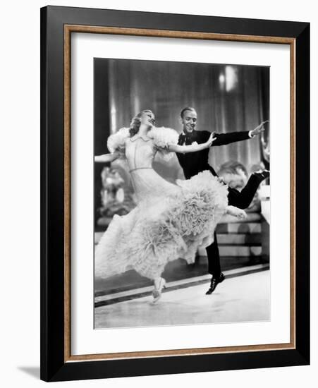 Swing Time, Ginger Rogers, Fred Astaire, 1936-null-Framed Photo