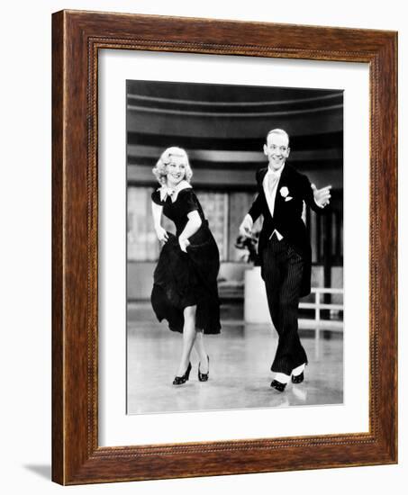 Swing Time, Ginger Rogers, Fred Astaire, 1936-null-Framed Photo