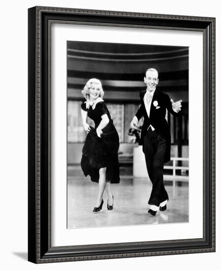 Swing Time, Ginger Rogers, Fred Astaire, 1936-null-Framed Photo