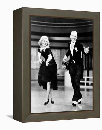 Swing Time, Ginger Rogers, Fred Astaire, 1936-null-Framed Stretched Canvas