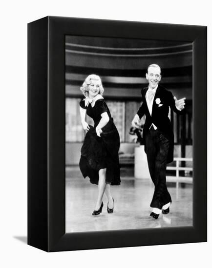 Swing Time, Ginger Rogers, Fred Astaire, 1936-null-Framed Stretched Canvas