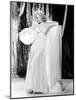 Swing Time, Ginger Rogers in Ensemble Designed by Bernard Newman, 1936-null-Mounted Photo