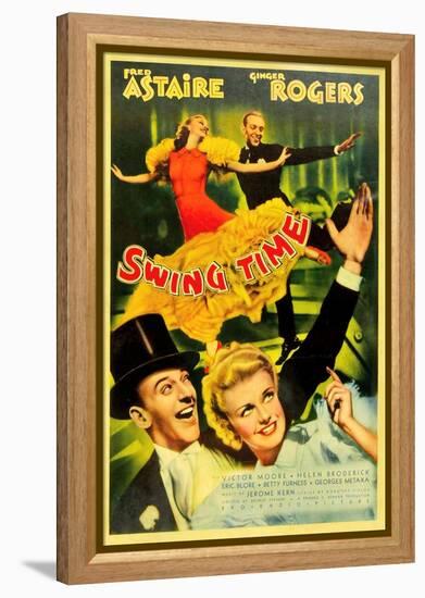 Swing Time-null-Framed Stretched Canvas