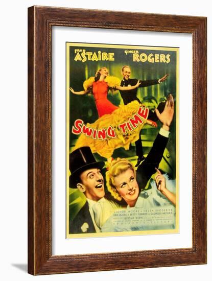 Swing Time-null-Framed Art Print