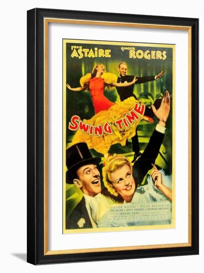 Swing Time-null-Framed Art Print