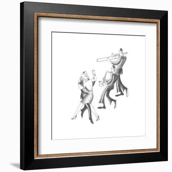 Swing to the Music-Roger Vilar-Framed Art Print