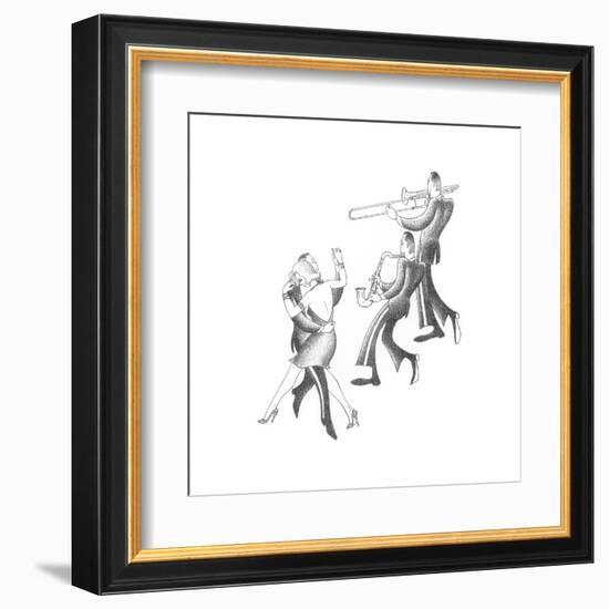 Swing to the Music-Roger Vilar-Framed Art Print