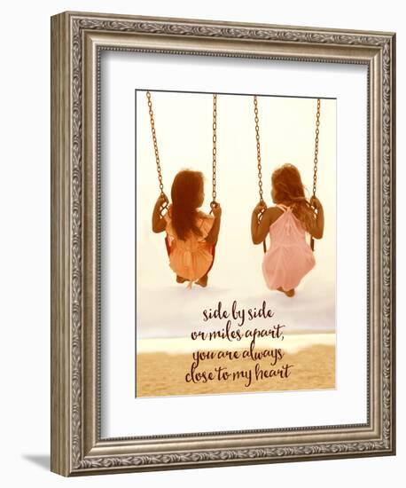 Swing Together, Side by Side-Betsy Cameron-Framed Art Print