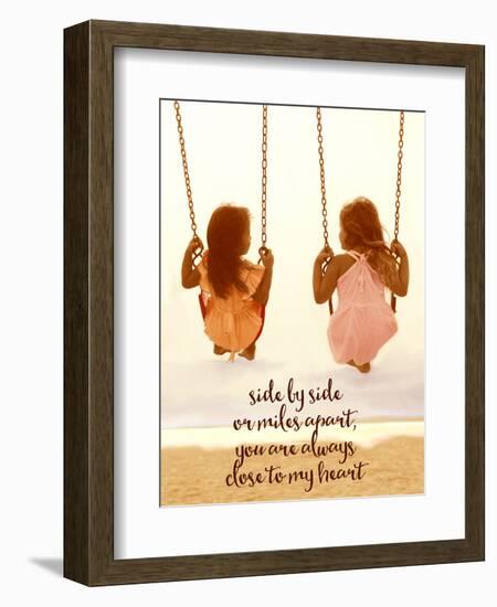 Swing Together, Side by Side-Betsy Cameron-Framed Art Print