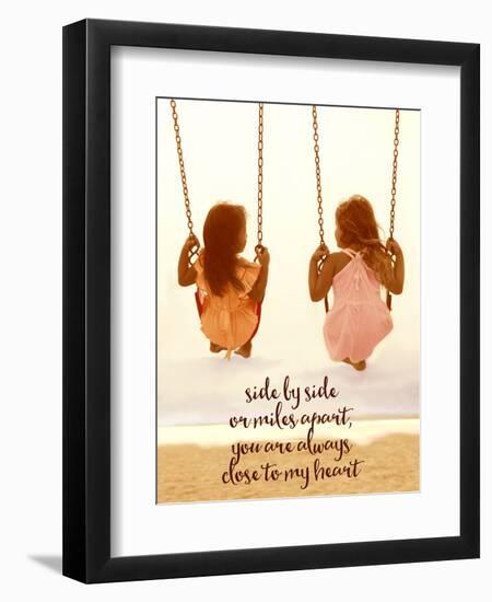 Swing Together, Side by Side-Betsy Cameron-Framed Art Print