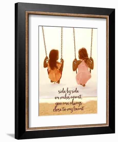 Swing Together, Side by Side-Betsy Cameron-Framed Art Print