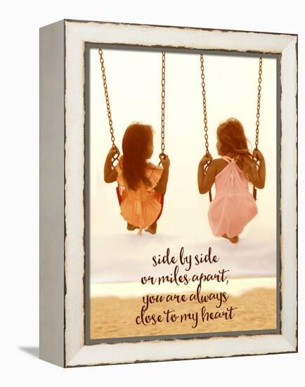 Swing Together, Side by Side-Betsy Cameron-Framed Stretched Canvas