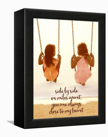 Swing Together, Side by Side-Betsy Cameron-Framed Stretched Canvas