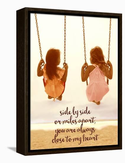 Swing Together, Side by Side-Betsy Cameron-Framed Stretched Canvas