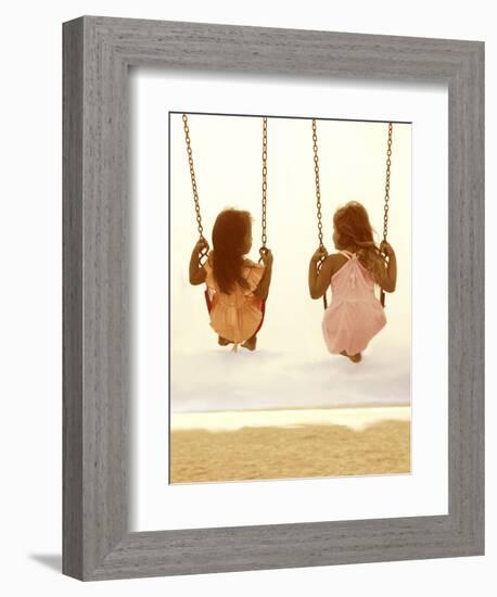 Swing Together-Betsy Cameron-Framed Art Print